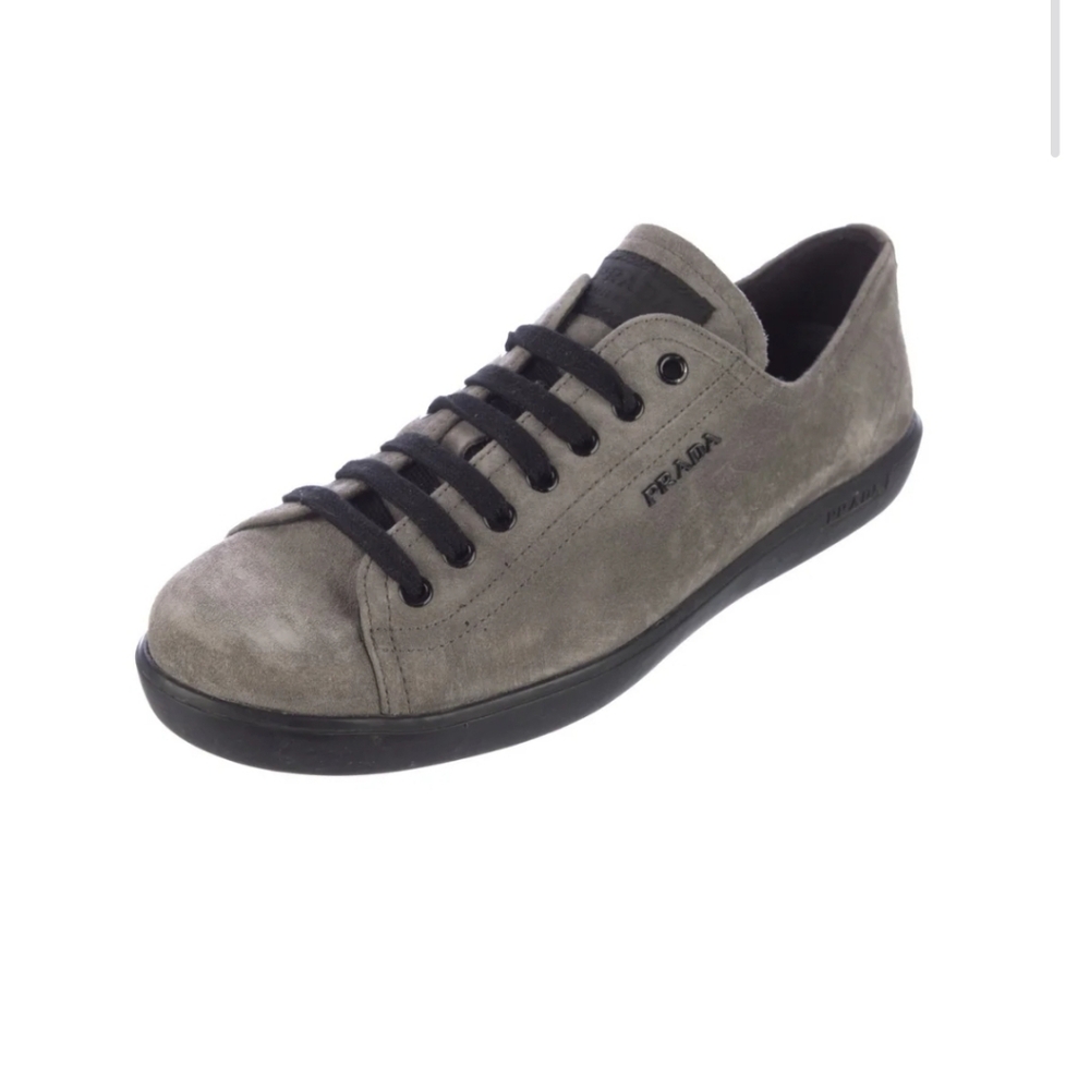 Prada Authentic Suede Sneakers Women's Size: 10 | IT 40 - Picture 2 of 4
